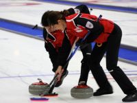 Claudia Toth und Christian Roth bei der Mixed Doubles-WM in Fredericton (CAN)