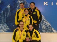 Bronze im Mixed-Bewerb: Team "Bloss so"