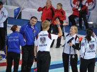 Österreichs Mixed-Team im Viertelfinale