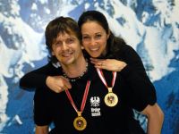 Österreichischer Mixed-Doubles-Meister 2008: Andreas Unterberger & Karina Toth (KCC)