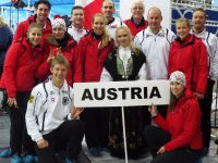 Team Österreich bei der EM 2013 in Stavanger (Norwegen)